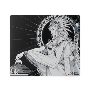 Lamzu Maya Tapis de Souris en Verre
