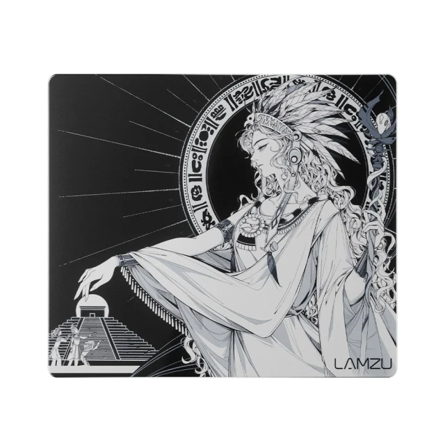 Lamzu Maya Tapis De Souris En Verre