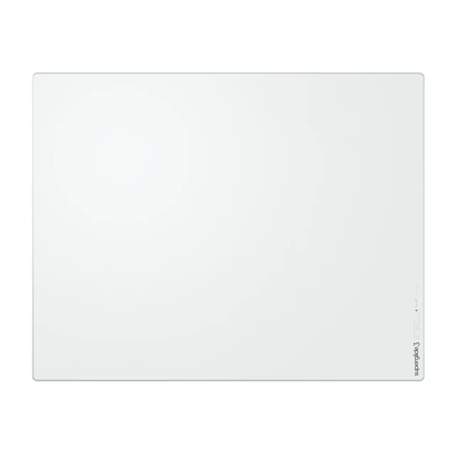 Superglide V3 Type-S Tapis De Souris En Verre L Blanc