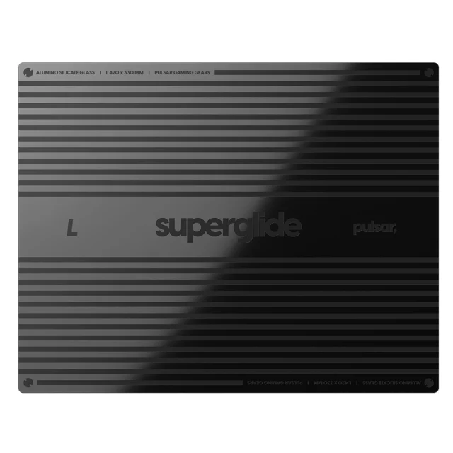 Superglide V3 Type-S Tapis De Souris En Verre L Rouge