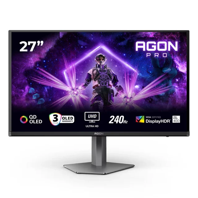 Aoc Agon Ag276Uzd 27&Quot; Oled 4K 240Hz
