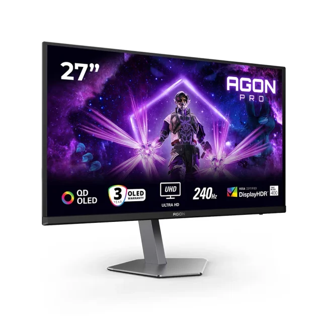 Aoc Agon Ag276Uzd 27&Quot; Oled 4K 240Hz