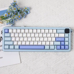 Everglide He65 Mech Bleu Blanc Irl
