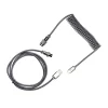Royal Kludge Coiled Cable Gris