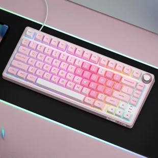 Royal Kludge R75 Pro Iso Fr Pink Melody Irl