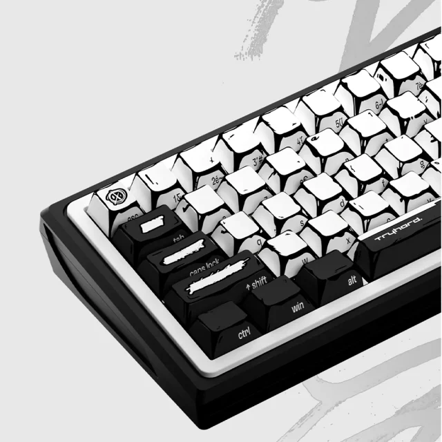 Tryhard Celshading blanc 2 Tryhard Celshading He Blanc