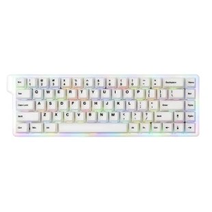 Monsgeek Verve68 Blanc 1 Monsgeek Verve68 He 8K Wireless Ansi Us - Blanc