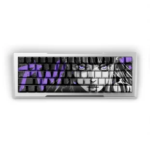 Pwnage Zenblade65 V2 Nyomi Gris Violet 1 Pwnage Zenblade V2 Magnetic ANSI US Nyomi Gris/Violet