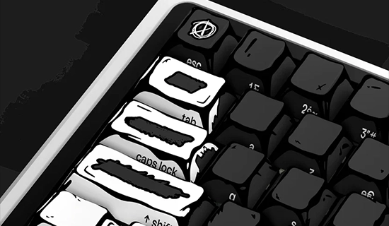 Clavier Tryhard noir