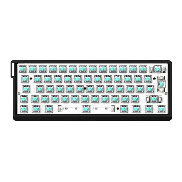 Wooting 60He V2 Iso Fr Noir Sans Keycaps