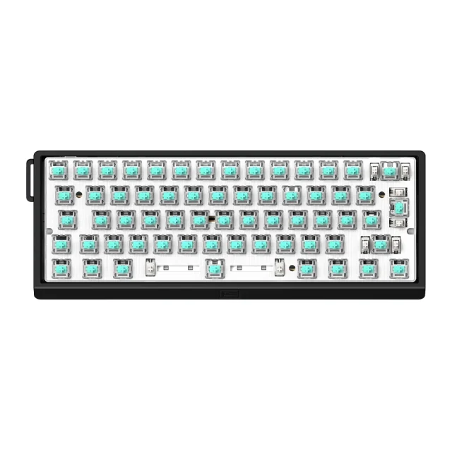 Wooting 60He V2 Aiu Iso Fr Noir Sans Keycaps