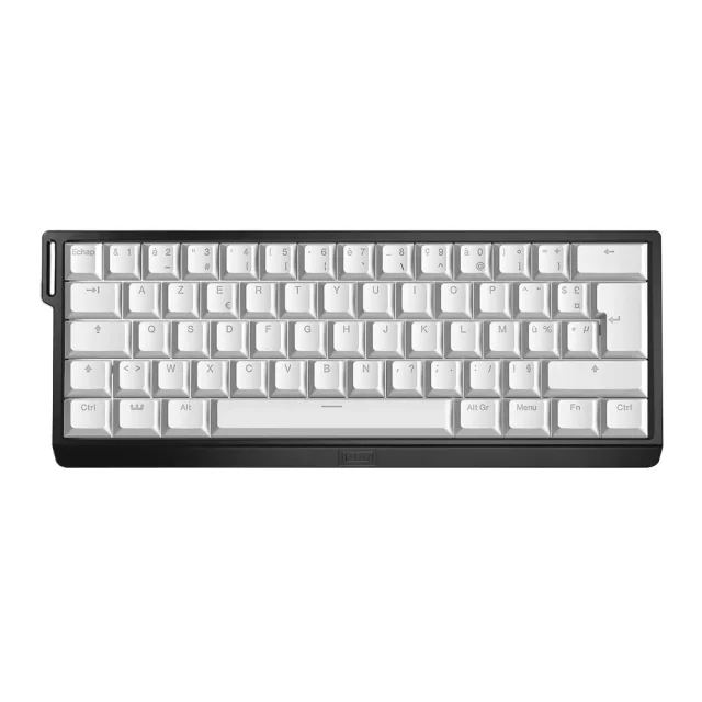 Wooting 60 He+ Iso Fr Noir - Pbt Blanc