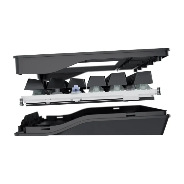 Wooting 80 He Iso Fr Ghost - Pbt Blanc