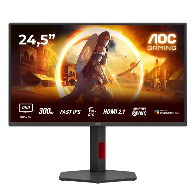Aoc Gaming Q25G4Sr 24&Quot; Fast Ips Qhd 300Hz