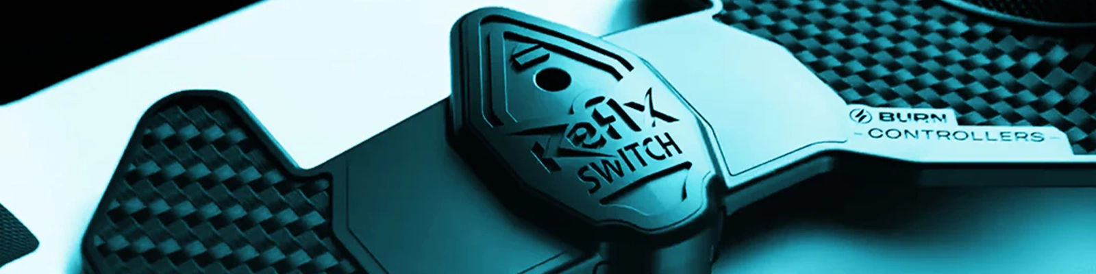 Burn Controllers banner marque Burn Controllers Palettes PS5 Pro FPS Midnight Black