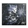 Superglide Pro Series Meiy Type-S Tapis de Souris en Verre XLE Noir