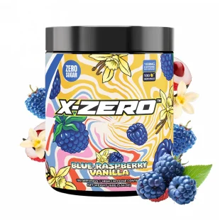 X-Zero Blue Rasberry - Vanilla 1 X-Zero Blue Raspberry Vanilla