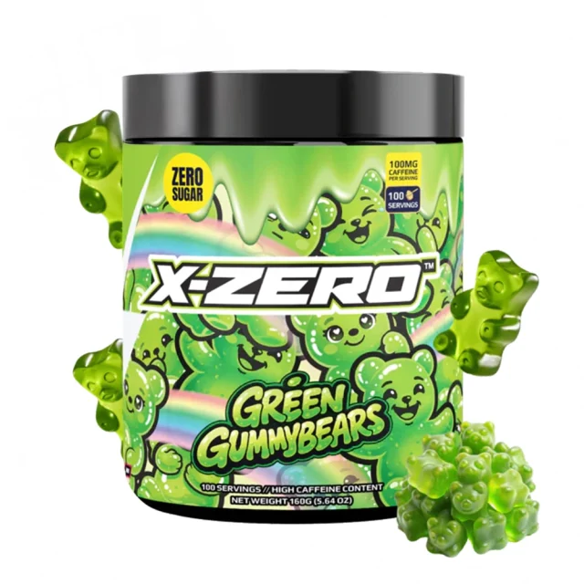 X-Zero Green Gummy Bears
