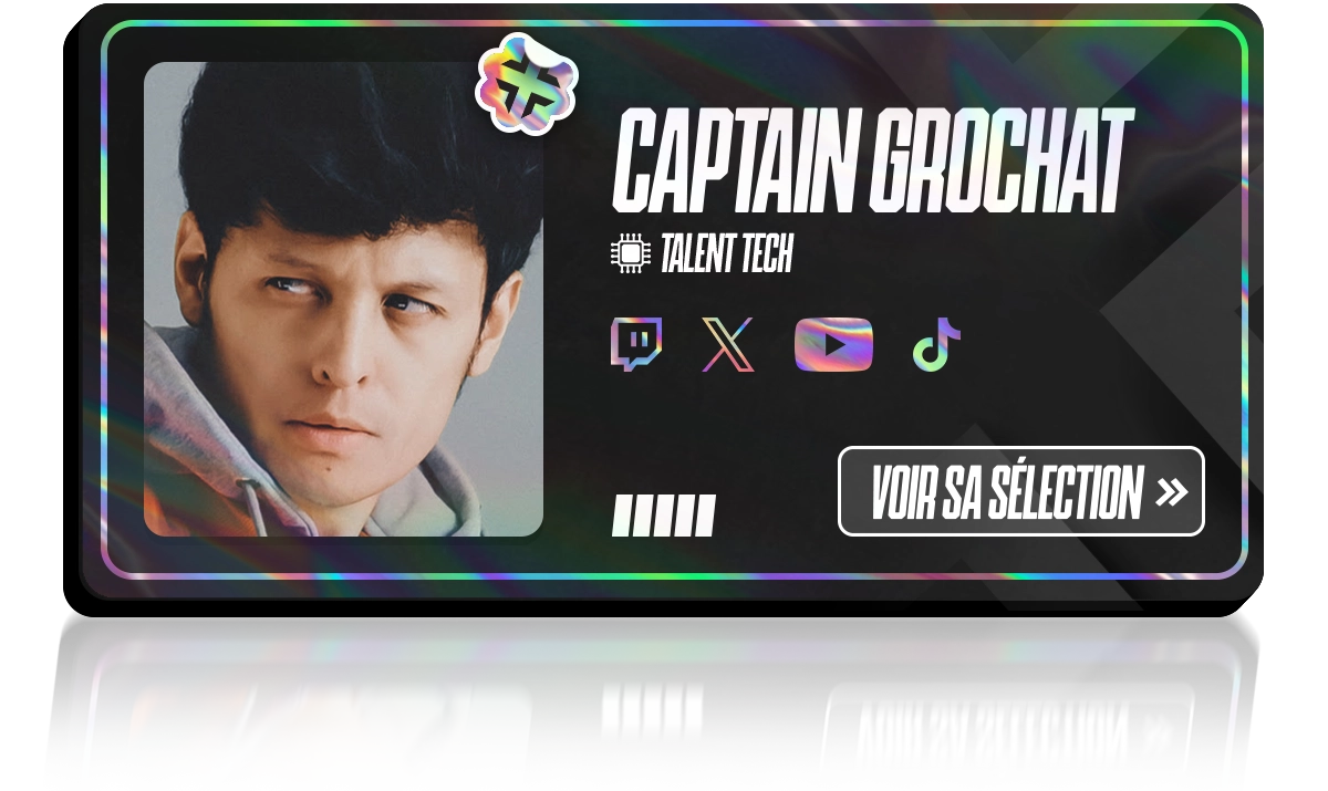 Card Influ Site 2026 Captain Grochat