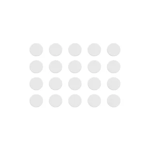 Wlmouse Patins Dots Ptfe Blanc
