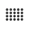 WLMouse Patins Dots UHMW-PE