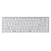 ATK 68 V3 Blanc Primordial 1 Clavier ATK 68 V3 Blanc avec switchs primordial et keycaps PC translucides
