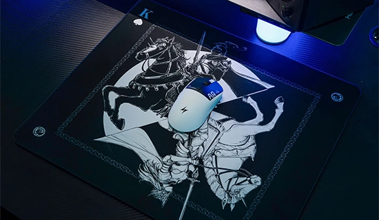 Tapis de souris dans un setup