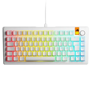 Glorious GMMK 3 HE 75 Blanc 1 New Glorious GMMK 3 HE 75% ISO FR Blanc