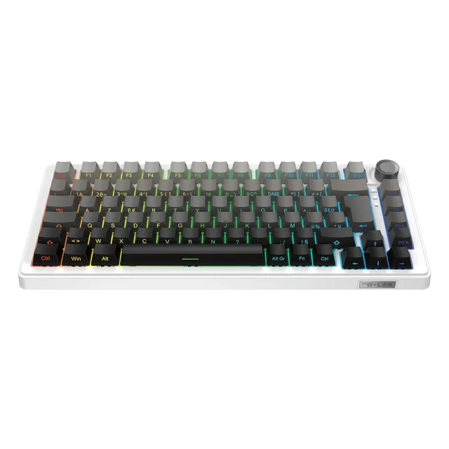 Keyz Elite 300 HE GRW 3 Clavier Gamer Blanc Sur Fond Blanc