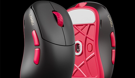 Souris noir Lamzu