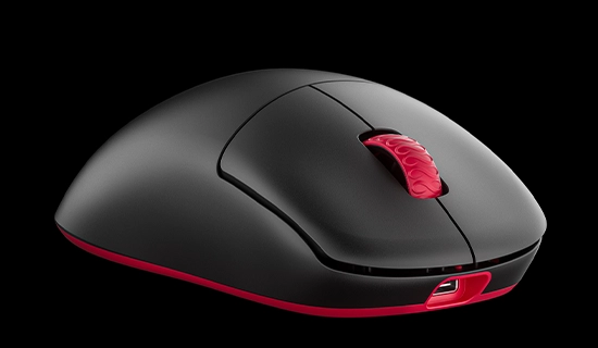 Souris noir Lamzu