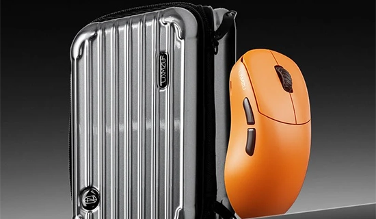 Souris Lamzu orange