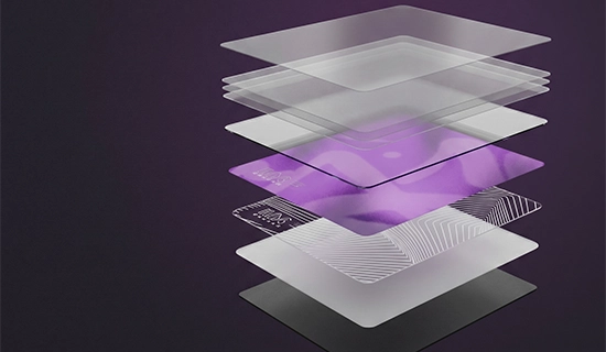 Tapis de souris Nyfter violet