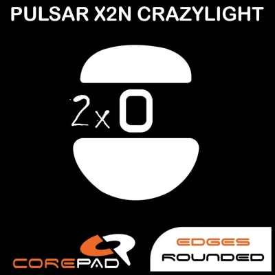 Corepad Skatez PRO Pulsar X2N CL Crazylight Corepad Patins Teflon Pro Pulsar X2N Cl Crazylight